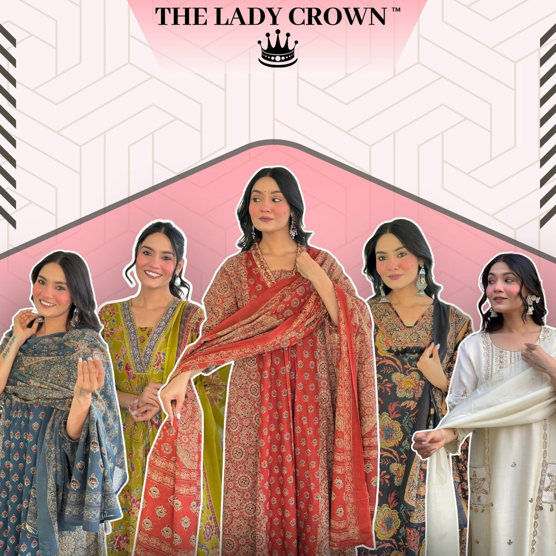 Styling Ethnic Wear for Every Season – The Lady Crown Guide